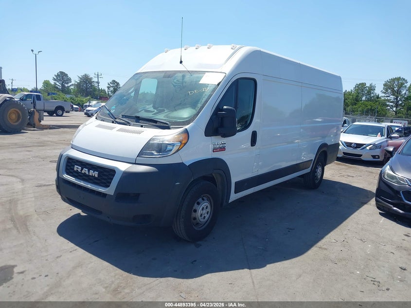 2021 Ram Promaster 3500 Cargo Van High Roof 159 Wb Ext 3C6MRVJGXME520520 photo 1