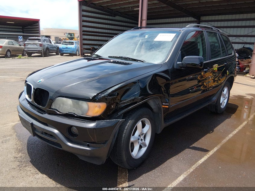 2002 BMW X5 3.0I VIN: 5UXFA53512LP57257 Lot: 44893415