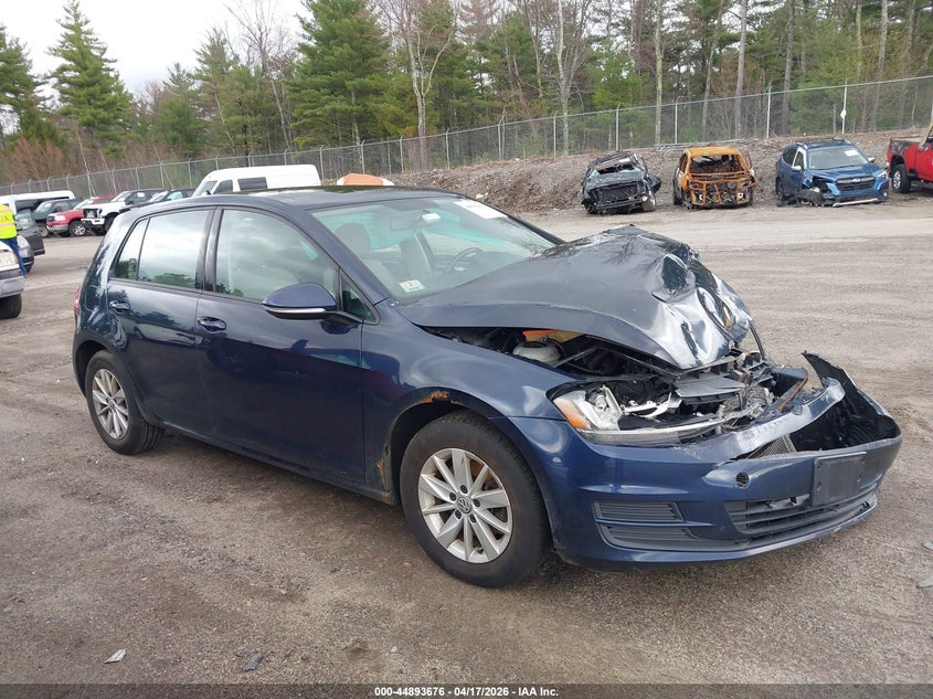 2015 VOLKSWAGEN GOLF TSI S 4-DOOR