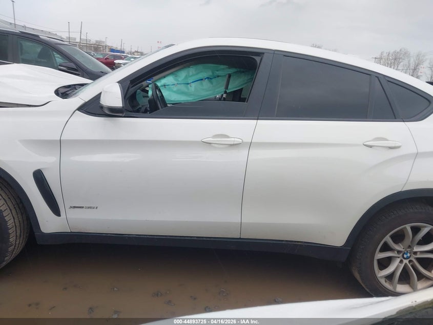 2016 BMW X6 xDrive35I VIN: 5UXKU2C56G0N80847 Lot: 44893725
