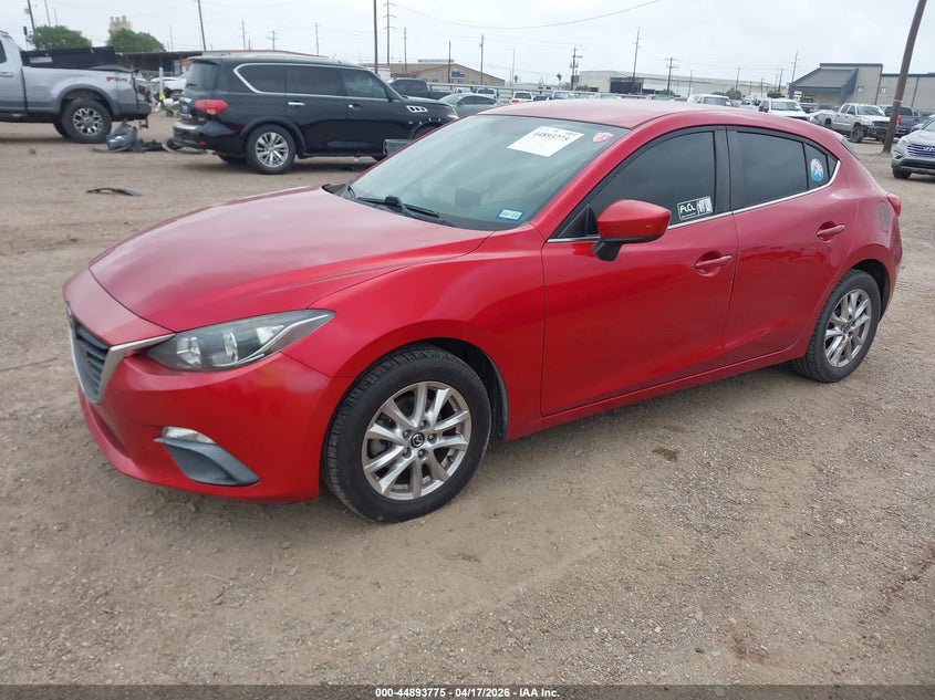 Vin: 3mzbm1k71gm268850, lot: 45391139, mazda mazda3 i sport 20162