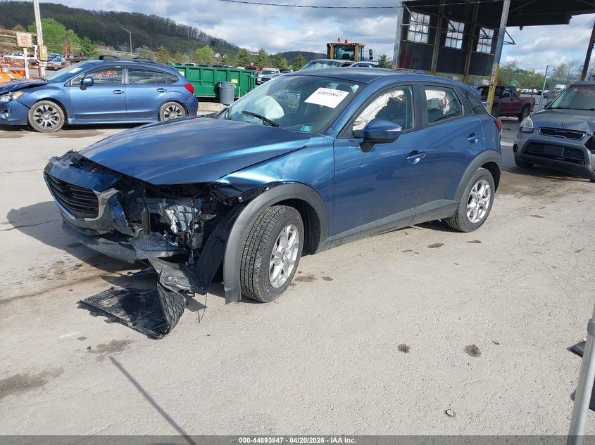 Vin: jm1dkfb76l1474400, lot: 45391211, mazda cx-3 sport 20202