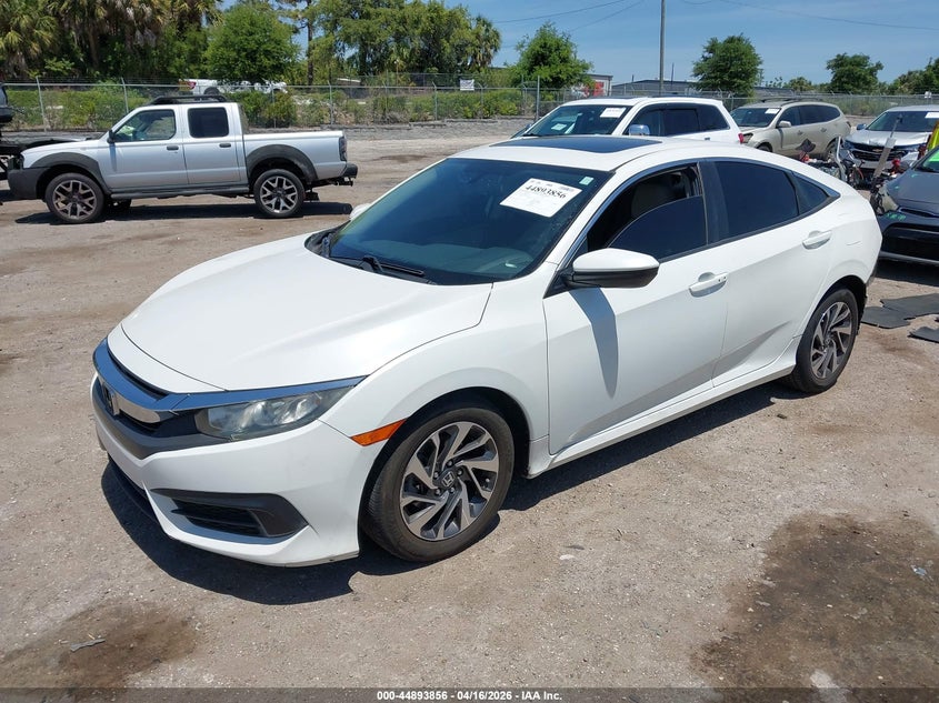 2018 Honda Civic Ex 19XFC2F79JE001044 photo 1
