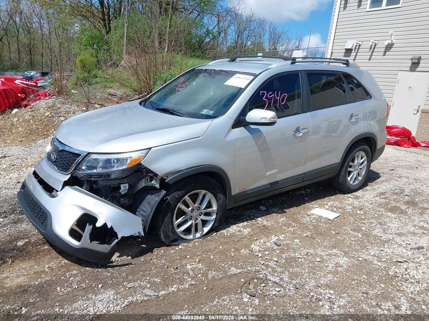 2014 Kia Sorento Lx 5XYKTDA62EG519403 photo 1