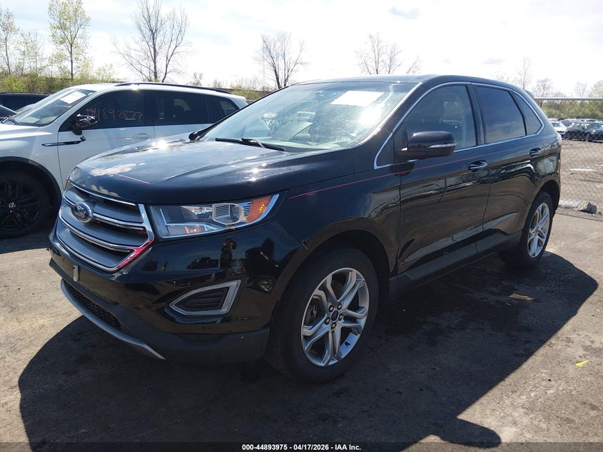 Vin: 2fmpk4k94hbc03474, lot: 45391339, ford edge titanium 20172