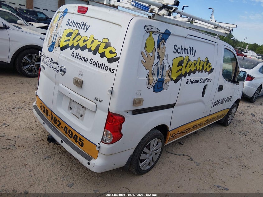 Vin: 3n6cm0knxhk692022, lot: 45391455, nissan nv200 sv 20174