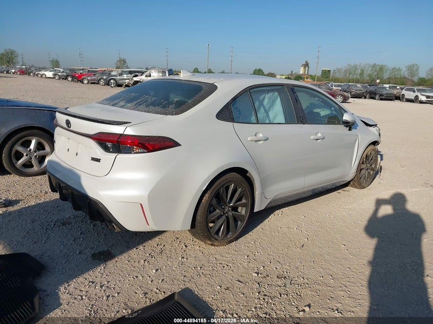 VIN 5YFT4MCE3SP251863 2025 TOYOTA COROLLA XSE