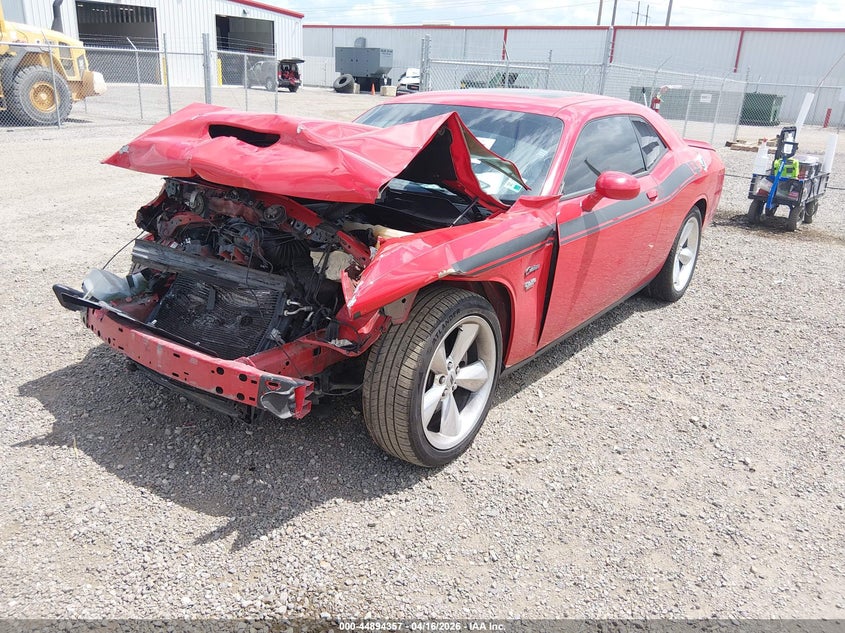 2C3CDZBT1KH560951 2019 Dodge Challenger 5.7 R/T red
