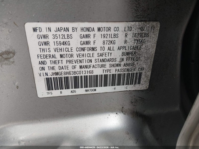 AtlanticExpress - Honda Fit