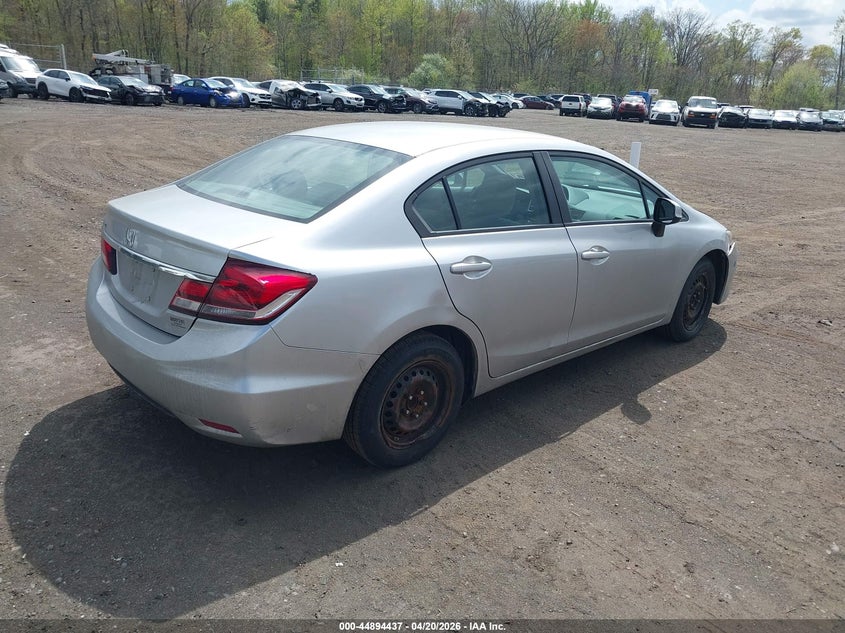 2013 HONDA CIVIC SEDAN 1.8L I-4 VVT, 140HP