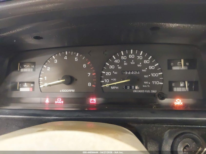 1995 Toyota Pickup VIN: ID44062COLO Lot: 44894444