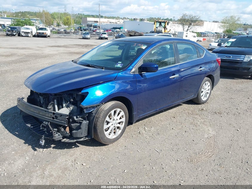 VIN 3N1AB7AP3KY237662 2019 NISSAN SENTRA SV