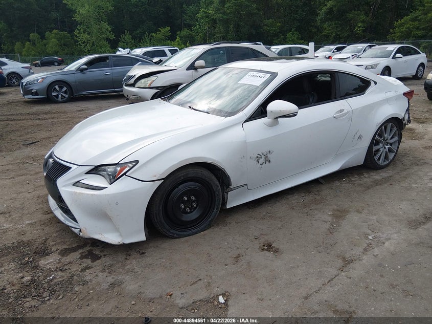 Vin: jthhe5bc2f5003386, lot: 45391925, lexus rc 350 20152
