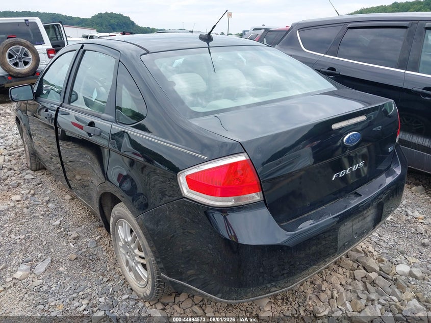 Vin: 1fahp3fn3bw186657, lot: 45391937, ford focus se 20113