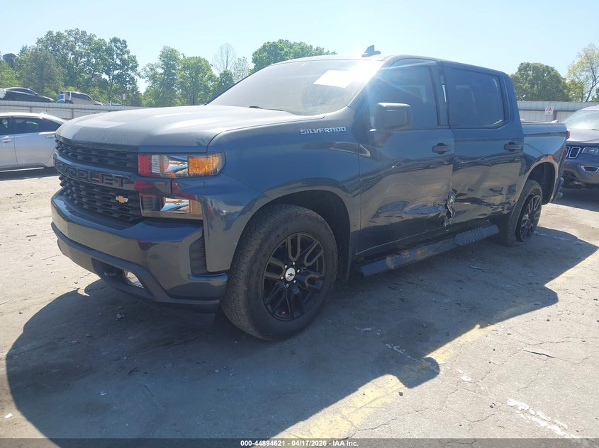 2020 Chevrolet Silverado 1500 2wd  Short Bed Custom 1GCPWBEF0LZ169196 photo 1