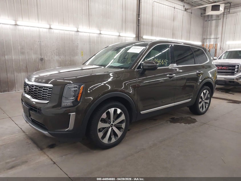 2021 Kia Telluride S 5XYP6DHCXMG158123 photo 1