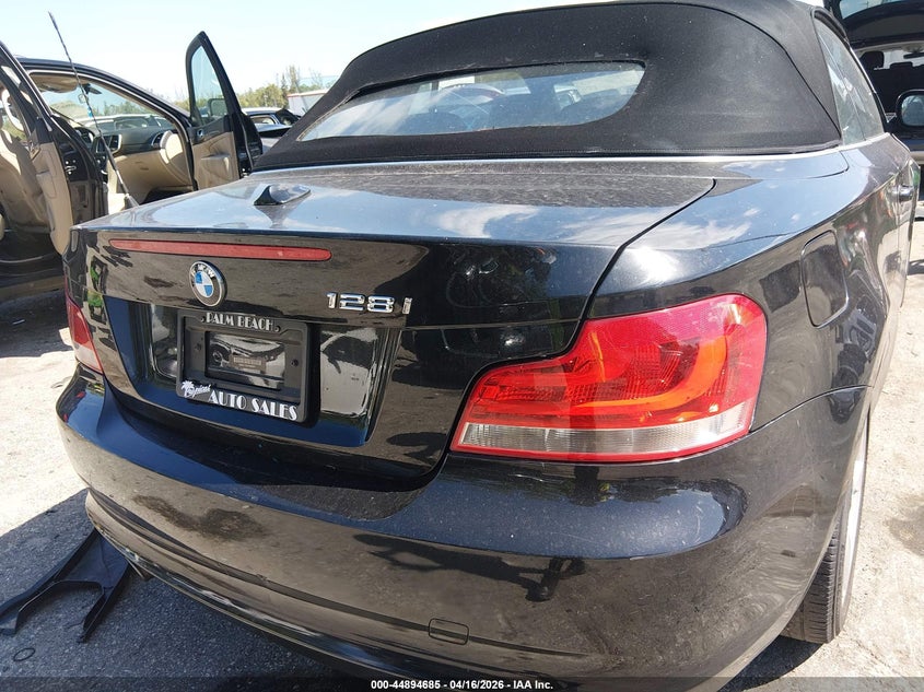 2012 BMW 128I VIN: WBAUL7C56CVM82857 Lot: 44894685