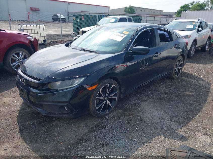 2019 HONDA CIVIC auction photo 2