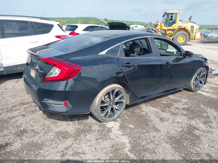 2019 HONDA CIVIC auction photo 4