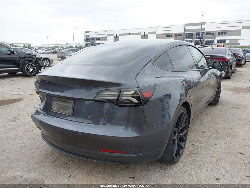 Vin: 5yj3e1eb0mf087792, lot: 45392243, tesla model 3 long range dual motor all-wheel drive 20214