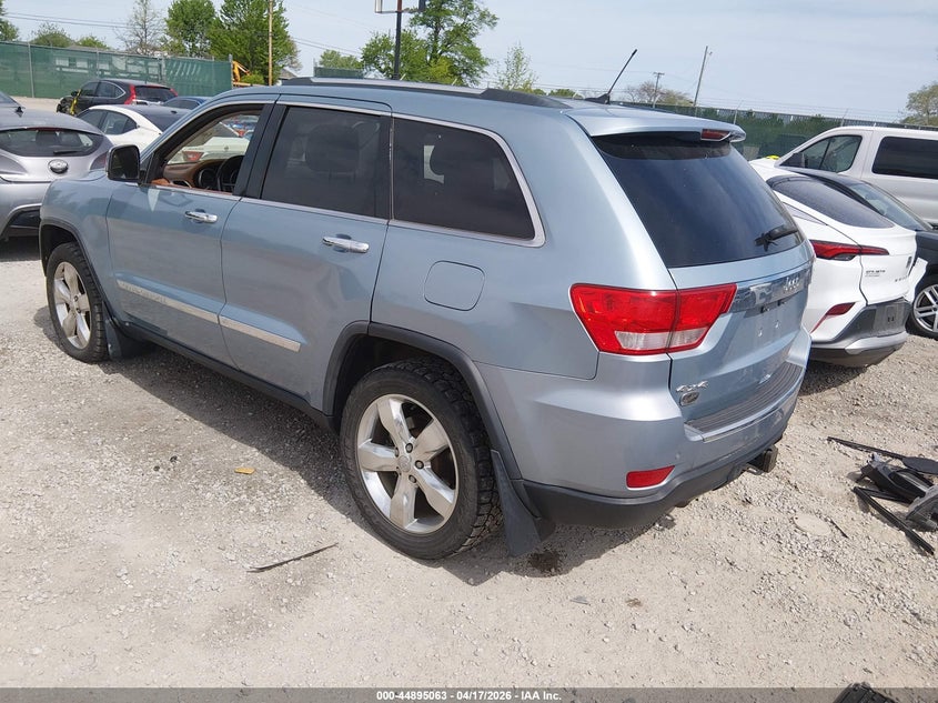 Vin: 1c4rjfct2cc325619, lot: 45392427, jeep grand cherokee overland 20123