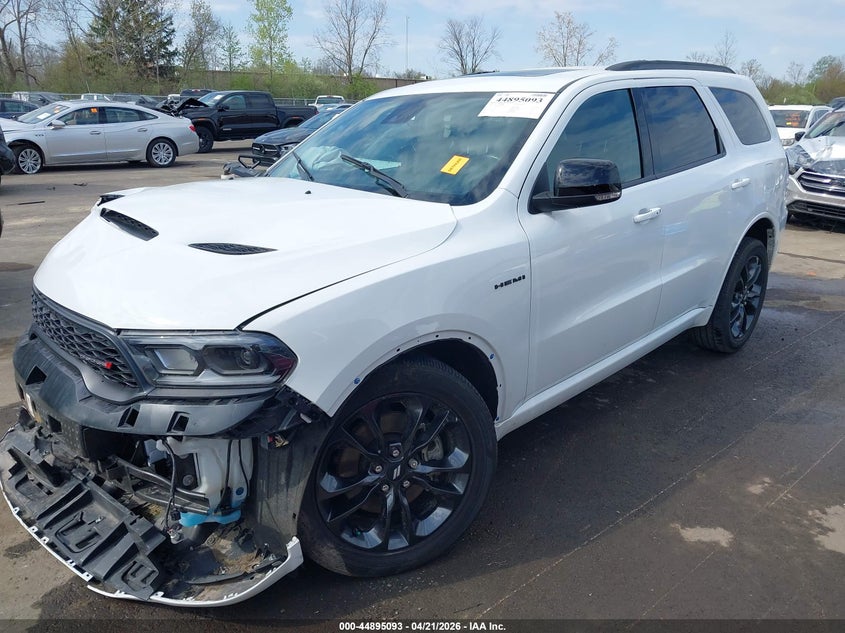 Vin: 1c4sdjct7sc506564, lot: 45392457, dodge durango r/t plus awd 20252