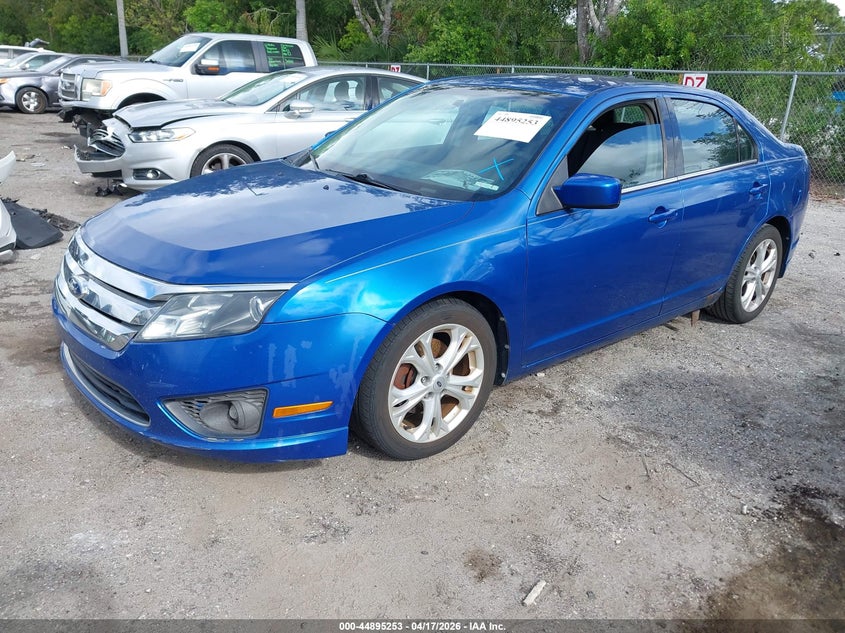 Vin: 3fahp0ha0cr180957, lot: 45392617, ford fusion se 20122