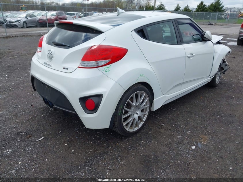 2016 HYUNDAI VELOSTER HATCHBACK 1.6L I-4 DI, DOHC, VVT, TURBO, 201HP