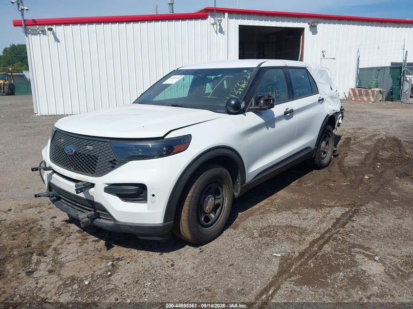 Vin: 1fm5k8ab4pgb66470, lot: 45392726, ford police interceptor utility 20232