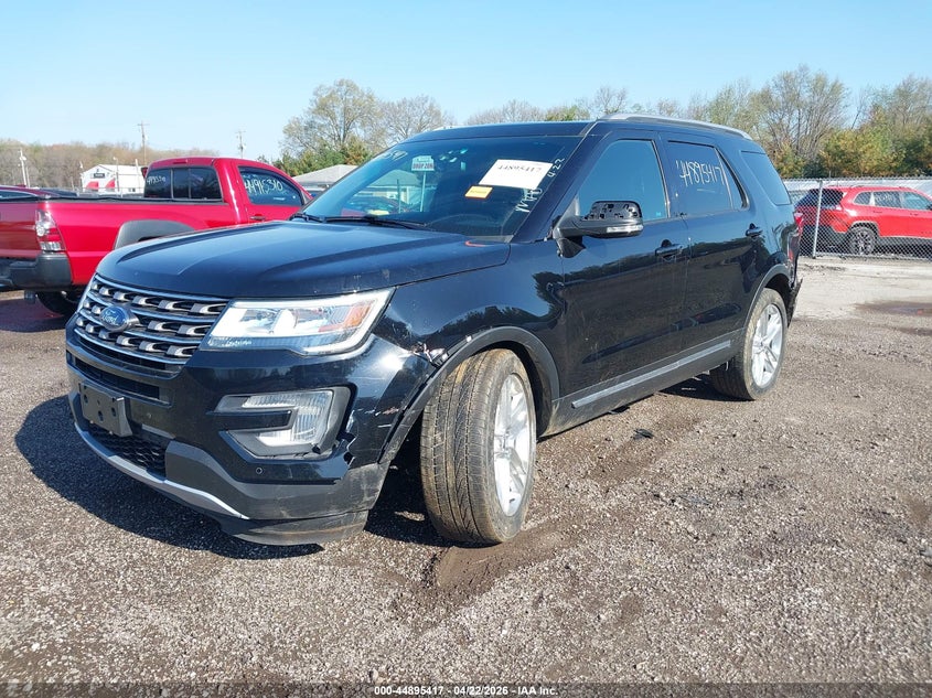Vin: 1fm5k8d83hga43096, lot: 45392781, ford explorer xlt 20172