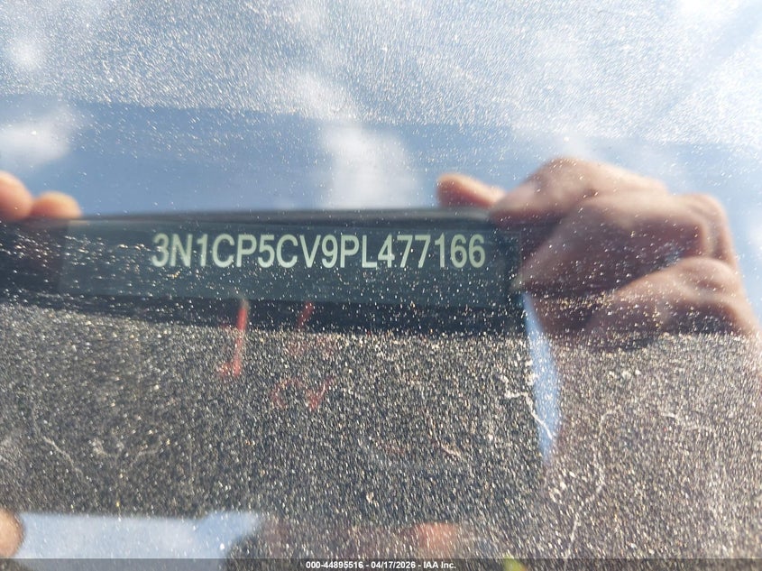 VIN 3N1CP5CV9PL477166 2023 NISSAN KICKS SV XTRONIC CVT