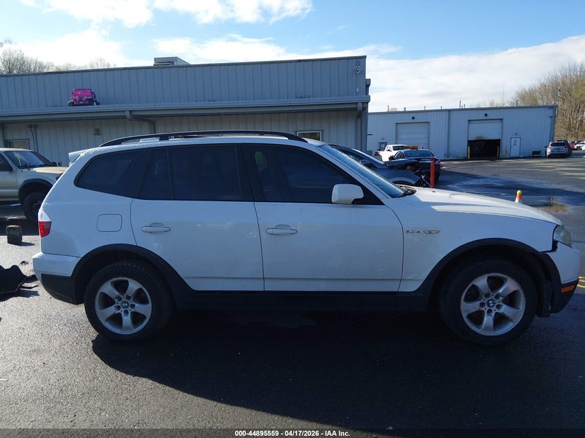 2008 BMW X3 3.0Si VIN: WBXPC934X8WJ14673 Lot: 44895559