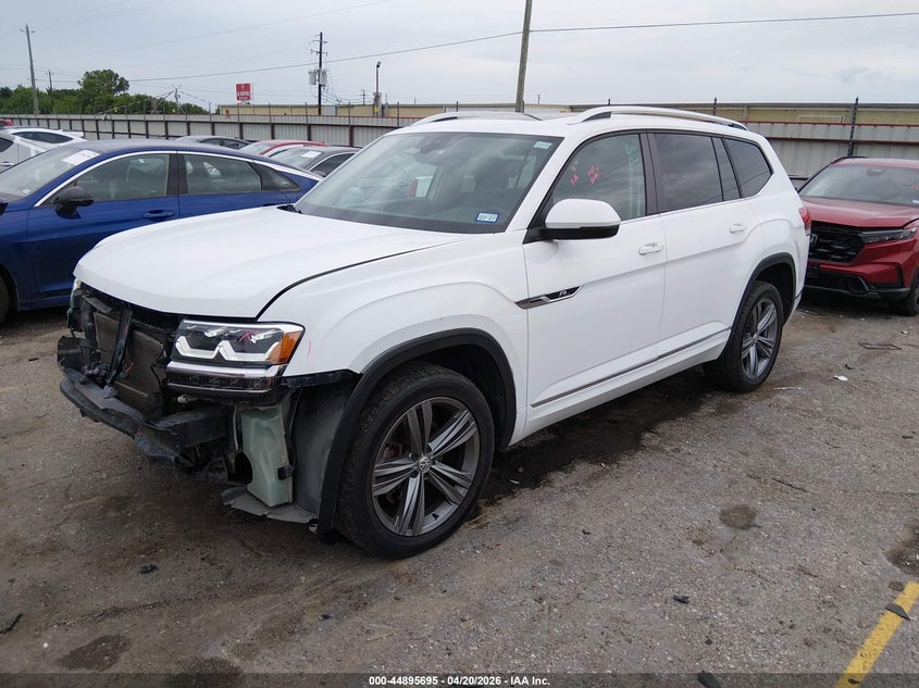 2019 Volkswagen Atlas 3.6l V6 Se W/Technology R-Line 1V2YR2CA3KC580059 photo 1
