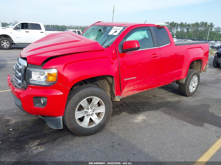 Vin: 1gth5be33f1154000, lot: 45393365, gmc canyon sle 20152