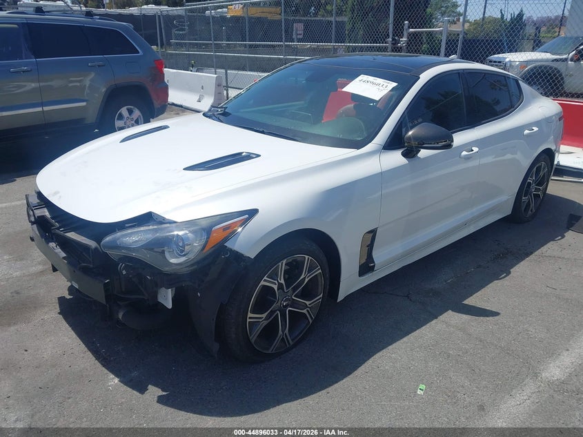 Vin: knae15la0l6082847, lot: 45393397, kia stinger gt-line 20202