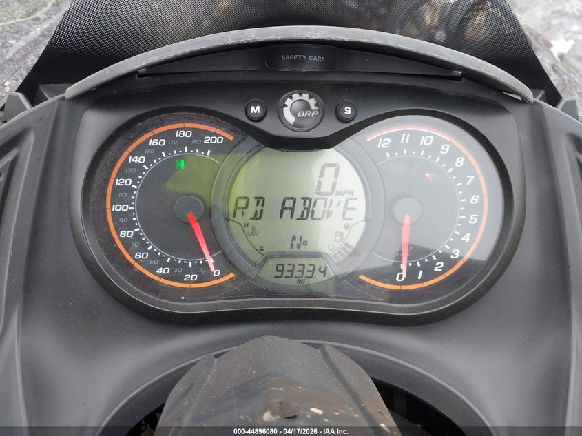 2012 CAN-AM/ BRP SPYDER MOTO 2