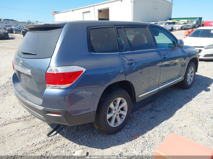 2013 TOYOTA HIGHLANDER SPORT UTILITY VEHICLE 2.7L I-4 DOHC, VVT, 187HP
