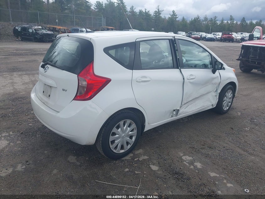 2016 Nissan Versa Note S (Sr)/S Plus/Sl/Sr/Sv