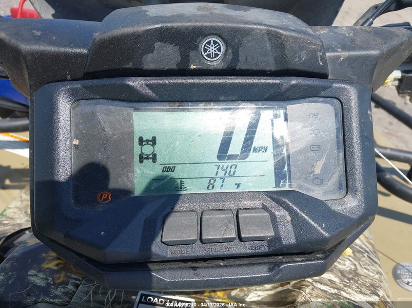 2021 Yamaha Yfm700 VIN: 5Y4AMH637MA101472 Lot: 44896210
