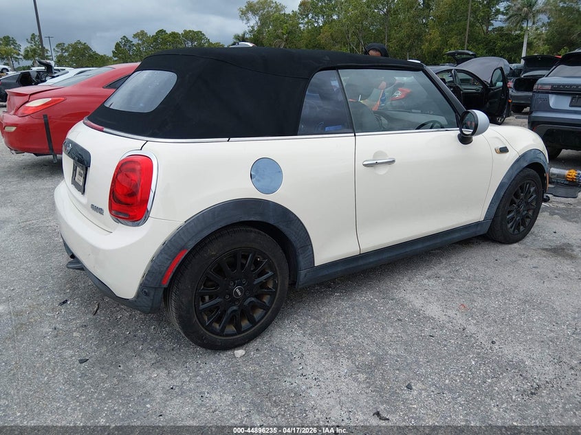 Vin: wmwwg5c55k3h09177, lot: 45393599, mini convertible cooper 20194