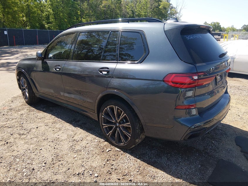 Vin: 5uxcx6c06m9h96120, lot: 45393667, bmw x7 m50i 20213