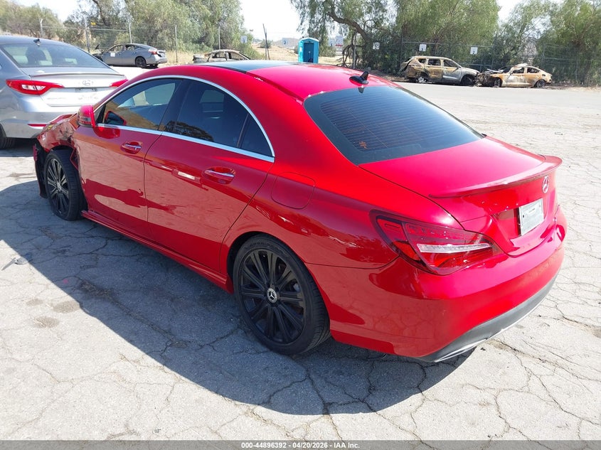 2018 Mercedes-Benz Cla 250