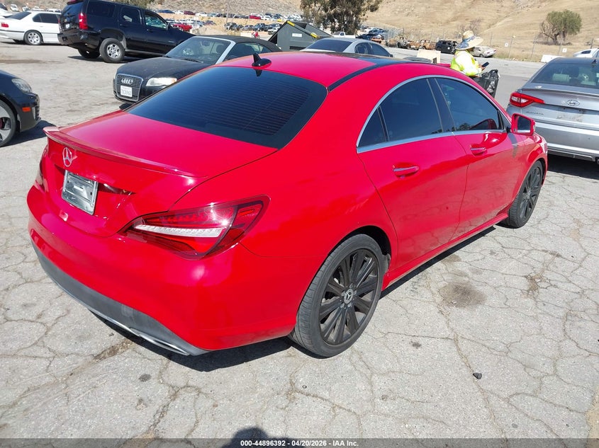 2018 Mercedes-Benz Cla 250