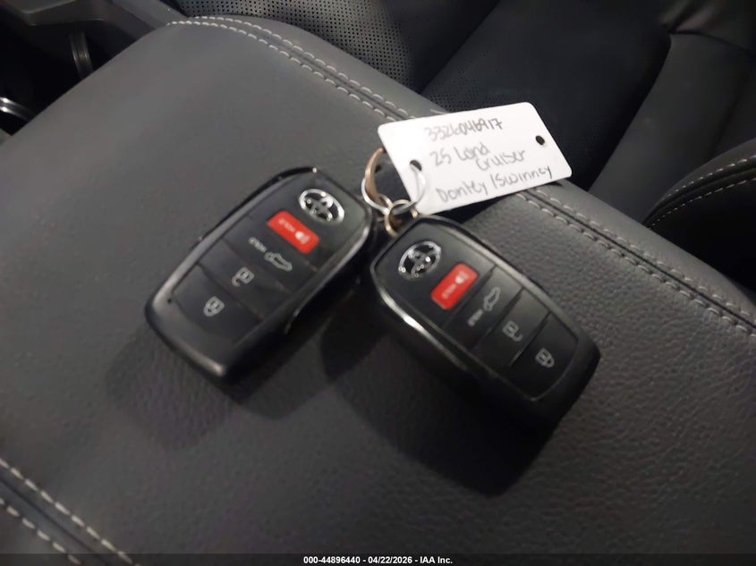 2025 Toyota Land Cruiser VIN: JTEABFAJ5S5009271 Lot: 44896440
