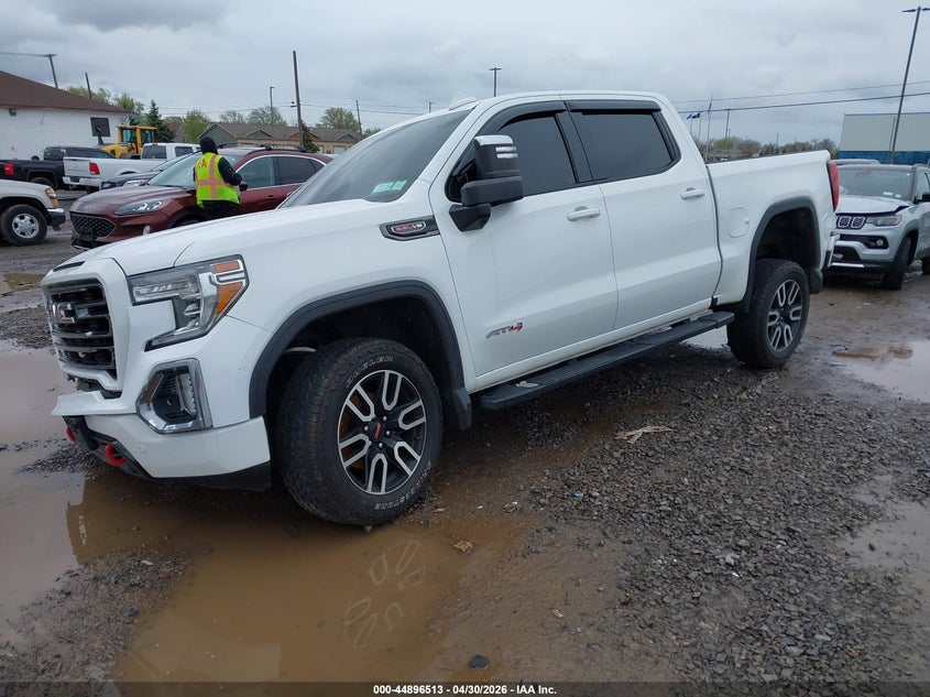 Vin: 3gtp9eel0lg148945, lot: 45393877, gmc sierra 1500 4wd  short box at4 20202