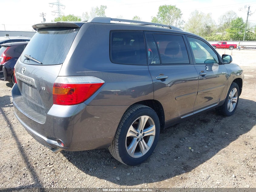 2008 TOYOTA HIGHLANDER SPORT UTILITY VEHICLE 3.5L V-6 DOHC, VVT, 270HP
