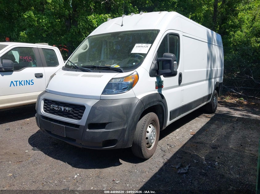 Vin: 3c6trvdg8le133177, lot: 45393892, ram promaster 2500 high roof 159 wb 20202