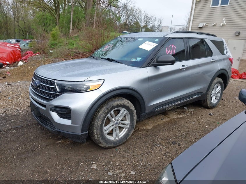2020 Ford Explorer Xlt 1FMSK8DH6LGD14521 photo 1
