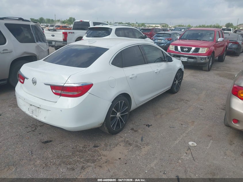 Vin: 1g4pr5sk6h4104394, lot: 45394049, buick verano sport touring 20174