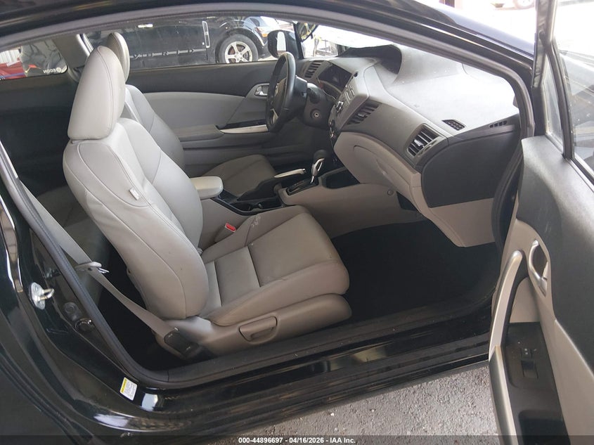 2012 Honda Civic 1.8 Ex-L black Lot 111044896697 Vin 2HGFG3B18CH542557